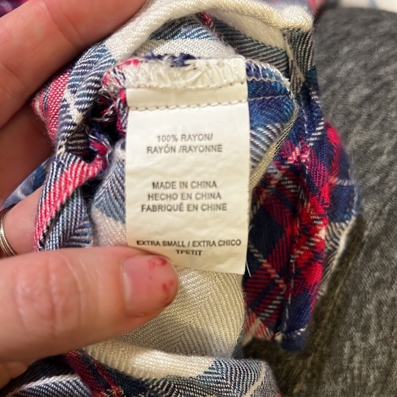 Rails for Free People button down plaid shirt - Picture 10 of 10